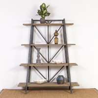 Cheap nature display chinese book shelf