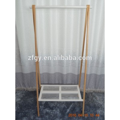 clothes-horse A wood hanger clothes hanger coat hanger tie display rack tie rack scarf folding tie rack