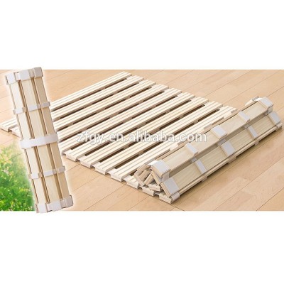 batten Roll up curtain Paulownia wood shutter is wearing bed breathable moisture receive bed