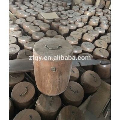 Solid wood barrel wine export seal wine barrel