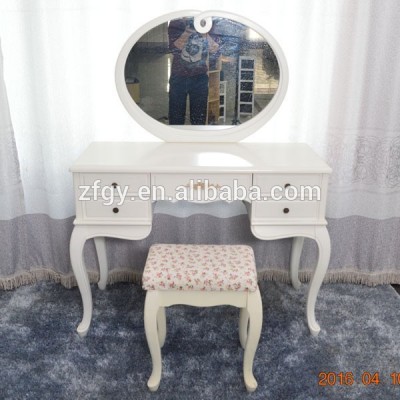 The bedroom dresser Indoor simple white make-up dresser table princess dresser